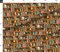 Library Home Reading Books Bookshelf Custom Printed Fabric by Spoonflower Various Fabrics by the Yard or Fat Quarter